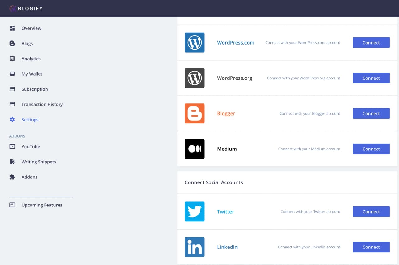 Unlock the Power of Your Content with Blogify: Writing Snippets and YouTube Connect Cover