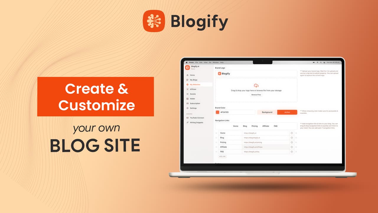 Building Your Brand: How Blogify 5.0 Empowers Bloggers with Blog Publishing Platform Cover