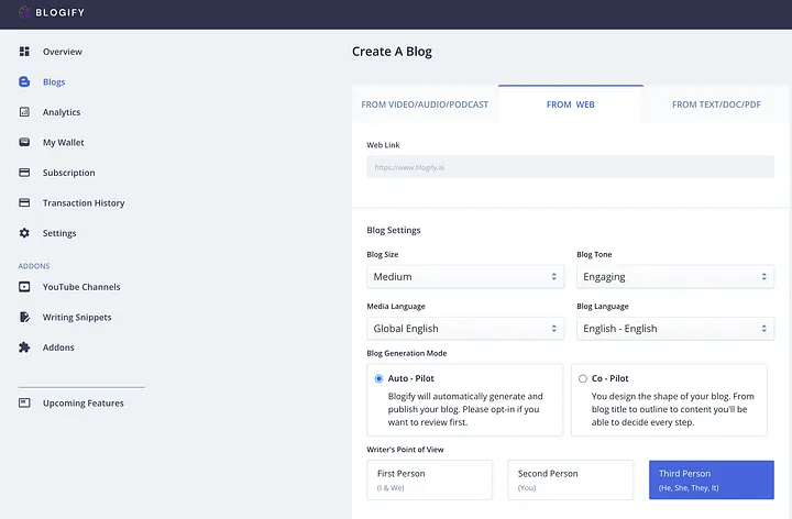 Blogify.ai Launches a Game-Changer! Transform ANY Website URL into Captivating Blogs! Cover