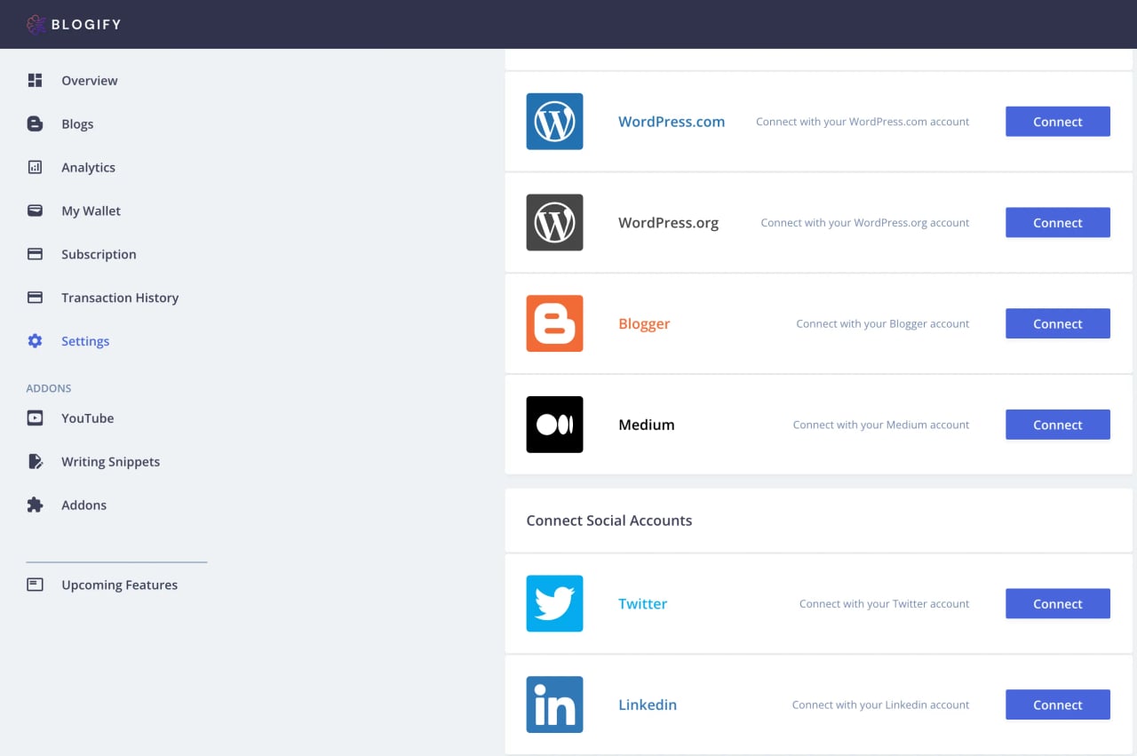 Unlock the Power of Your Content with Blogify: Writing Snippets and YouTube Connect Cover