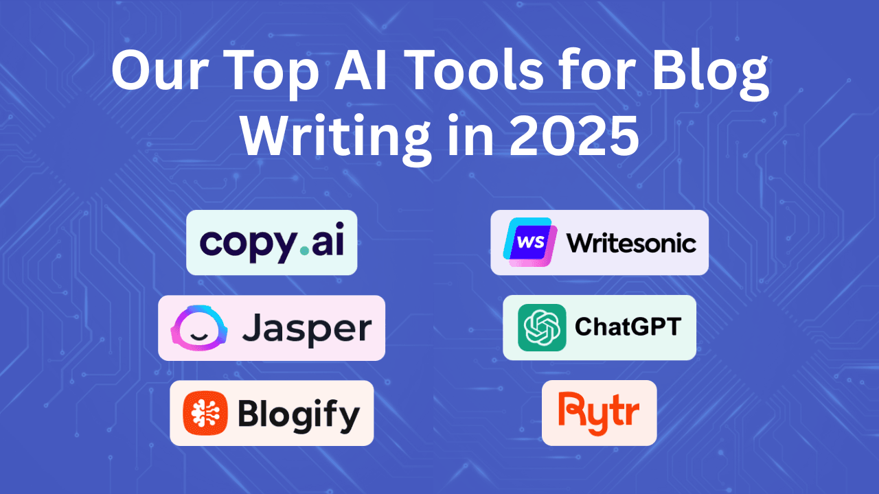 Top AI Blog Writing Tools Compared (2025 Edition) Cover