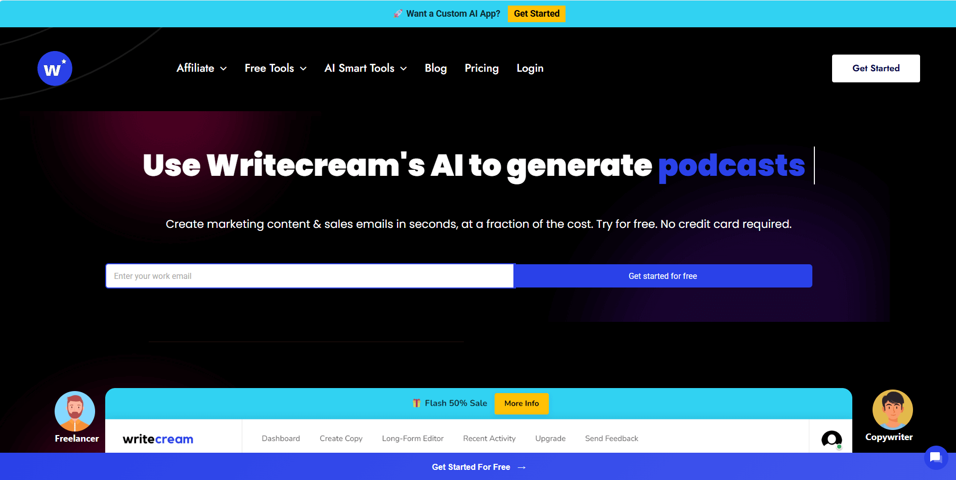 Competitor product screenshot